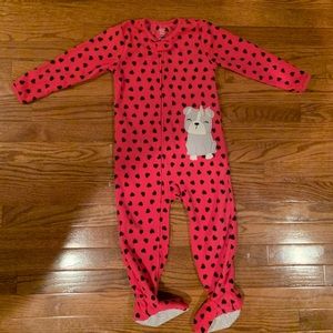 Just One Year by Carter’s Fleece Footie Pajamas
